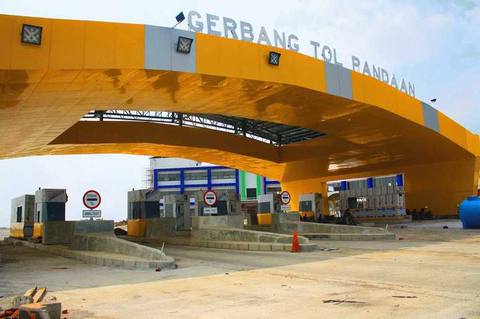 Gerbang Tol Pandaan Jawa Timur
