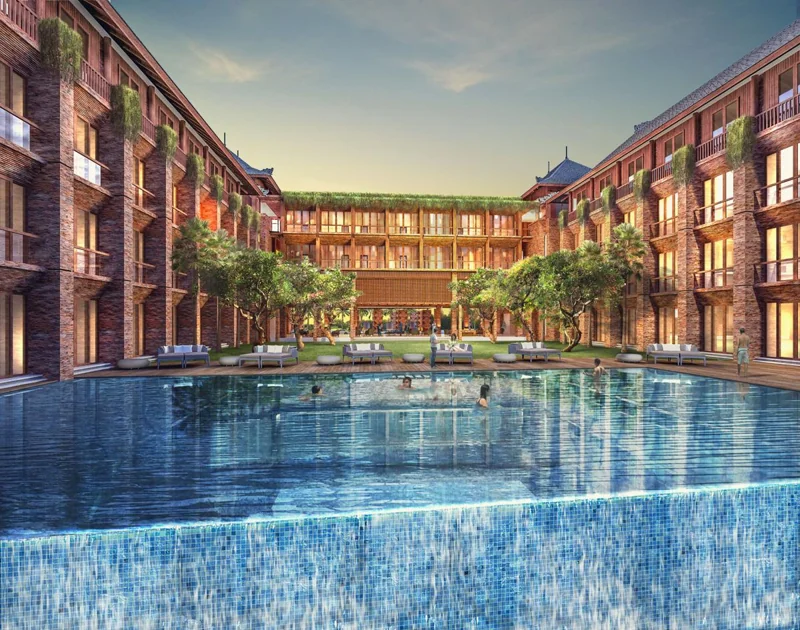 Rancangan hotel Novotel Ubud, Bali